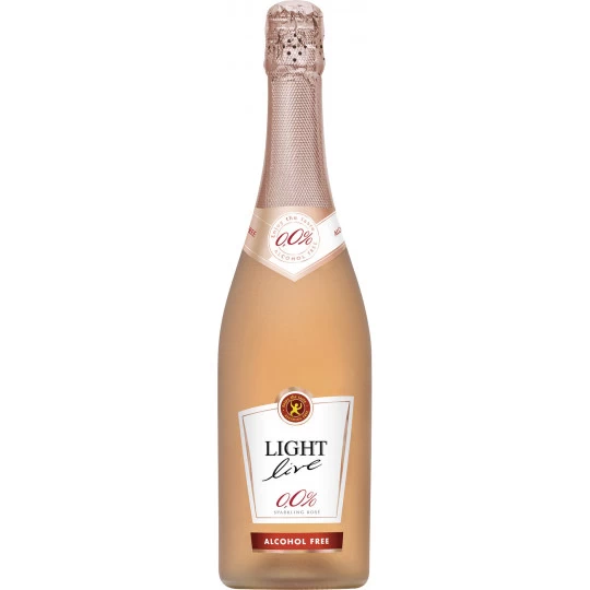Wachenheim Light Live Sparkling Rosé Alkoholfrei 0,75L 3 Wachenheim Light Live Sparkling Rosé Alkoholfrei 0,75L